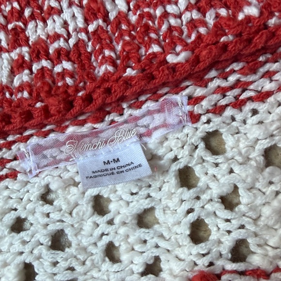 Kimchi Blue Strawberries Libby Oversized Fairisle Knit Cardigan Urban Outfitters - Picture 6 of 10